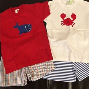 Lime Green shorts sets.